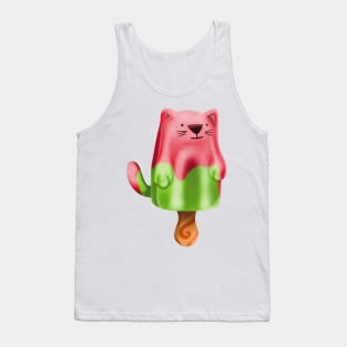 Summer time Pawsicle Tank Top